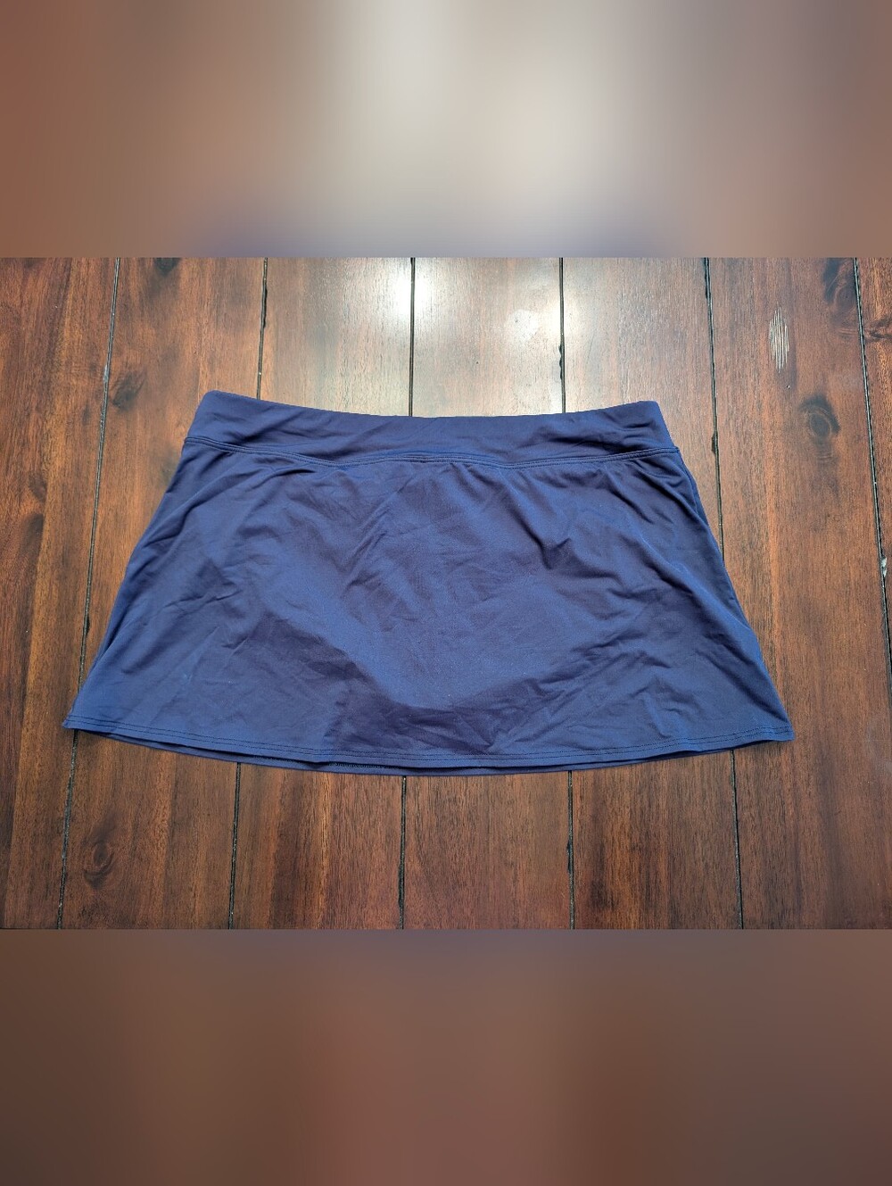 Lands' End Navy Blue Swim Skirt Size 16P